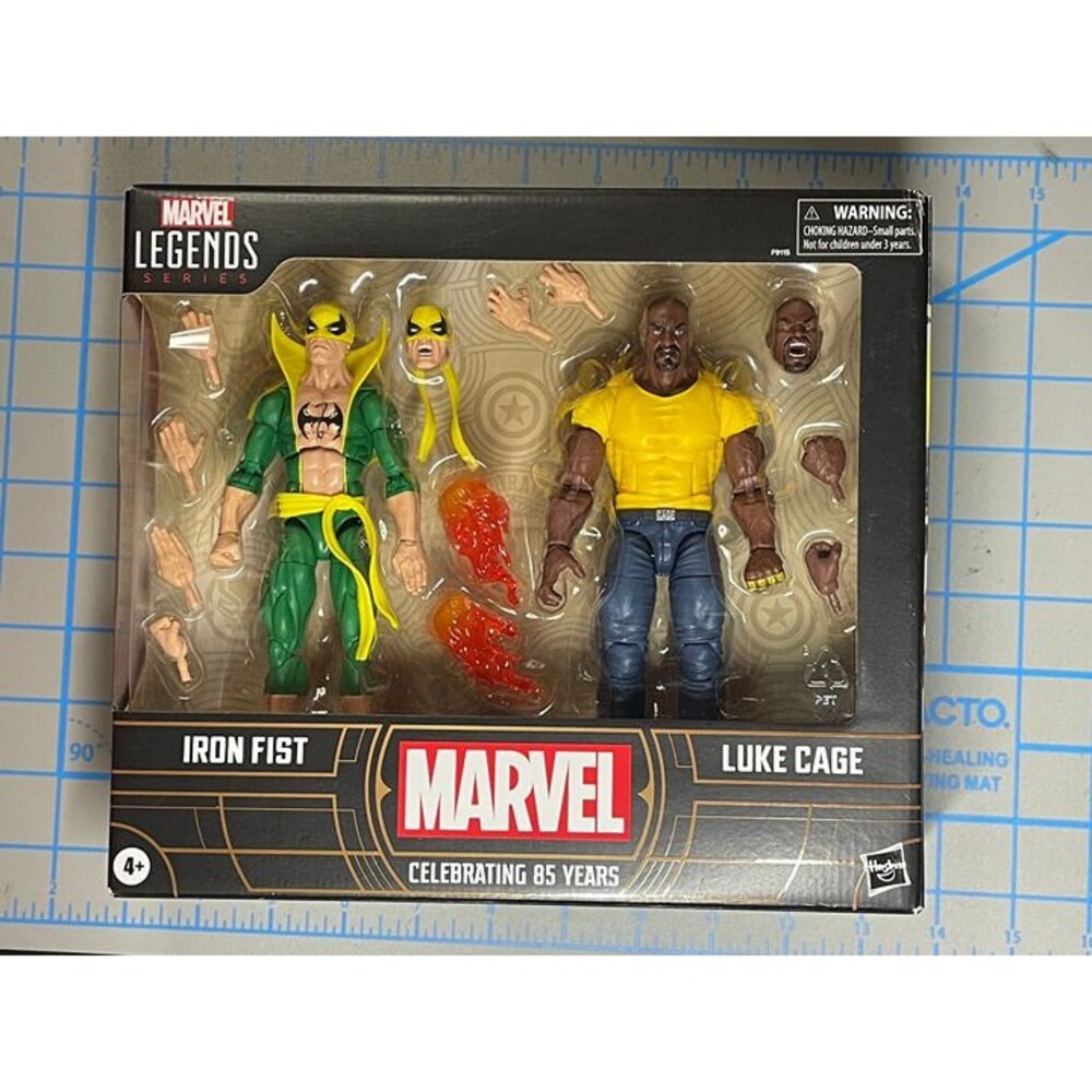Marvel Legends Iron Fist Luke Cage Action Figure Celebrating 85 Years Defenders